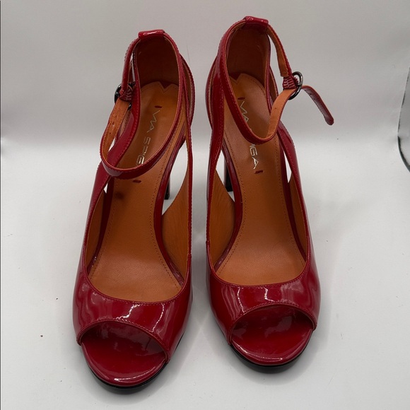 Via Spiga red patent leather heels - Picture 2 of 8